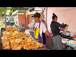 Only $1.2 Steak Thai Style Cooked By Hard Working Thai Chef | Thai Street Food