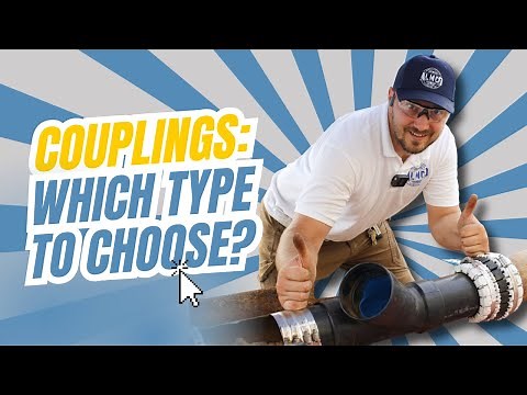 What coupling is the best for your underground pipes: NO-Hub, Rubber, Steel or Husky band?