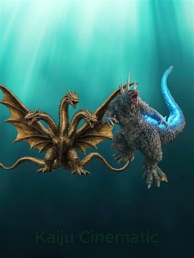 Godzilla vs King Ghidorah: The ULTIMATE Power Scale 🦖🔥 #godzilla