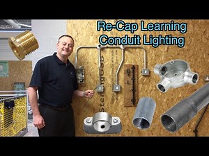 Re-Cap Learning Part 1 our Steel Conduit Lighting Circuit (Installation Theory Exam)