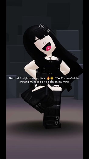 I’m comfortable showing my face btw! #roblox #rblx #music #calm