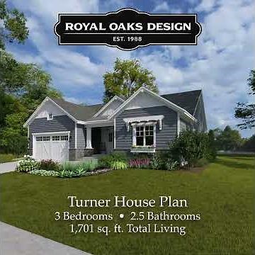 A Modern Craftsman-style home - The Turner House Plan