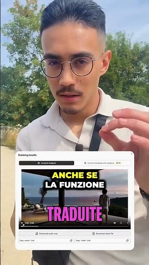 Come tradurre qualsiasi video in qualsiasi lingua in pochi clic!