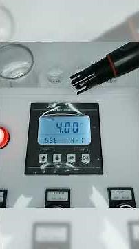 การสอบเทียบ PH Sensor (Jishen) NewVersion และกล่องควบคุมกับสารละลาย buffer