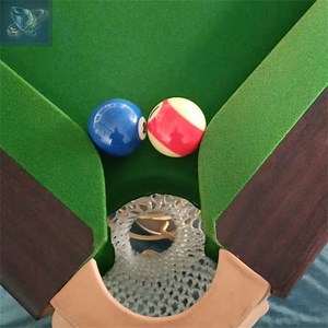 [Hot Item] Pool Table Billiards Premium Gold Pool Table for Mansion Wholesale Gold Leg Slate Pool Tables