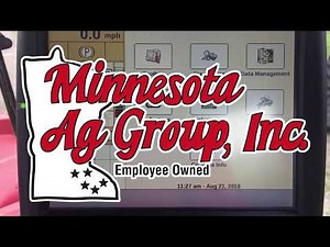 Setting automatic crop settings in Case IH Midrange combine with Case IH Pro 700 monitor