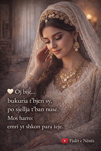 Oj bijë… sjellja jote flet para teje