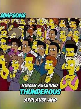 Homer accidentally fell into a grave. #anime #animerecap #TheSimpsons