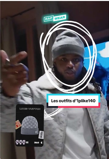 1pliké140 en Louis Vuitton, Dior et Lacoste pour son freestyle Tec-9 🔥 #1plike140 #rapfr #rapfrancais #style #outfit