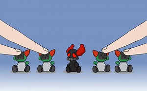 Anime Chibi FNF vs Finger | Friday Night Funkin' Animation | Tikys and Tricky