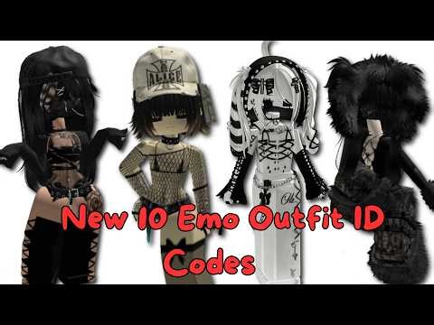 New 10 Emo Outfits ID Codes + Links For Brookhaven RP, Berry Avenue, And Bloxburg