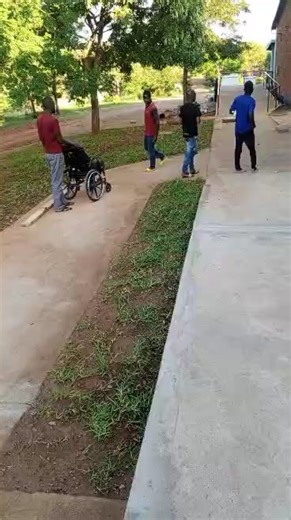 Testing out the new ramps at Grace Community Health Center! So much progress happening getting our ward building ready for inspection! | Circle of Hope International