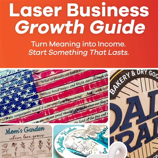 Big plans for 2026? Start your business with ease! • $100/month for 3 months • Full training & support included Let orders cover machine costs! Call 800-585-8617 to get started | AP Lazer