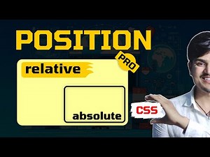 position in css (Part-1) explain relative, absolute in css in hindi, position in css with example