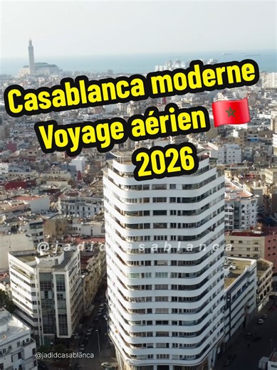 Aerial View of Casablanca: Discover Urban Morocco