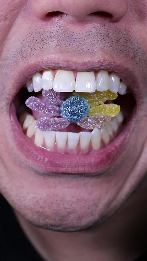 スーパーサワースパイダーグミASMR体験