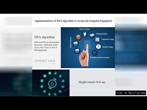 5YOA Biometric Fingerprint Time Attendance System Clock Recorder Employee Recognition Recording Devi