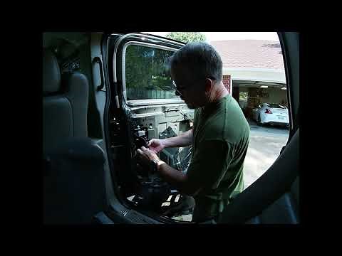 H2 Hummer Repairs: Door Panel removal and Power Window repair