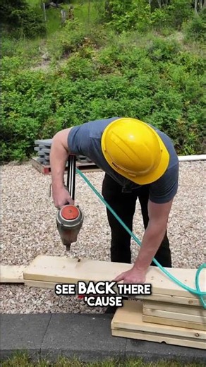 Use this nailing technique when laminating posts #construction #postframe