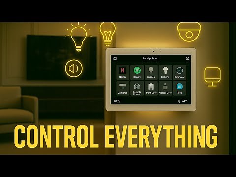 Touch, Tap, Done – Smart Home Simplicity with Control4 T4