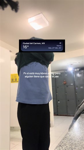 Sobreviviendo el frío en Ciudad del Carmen