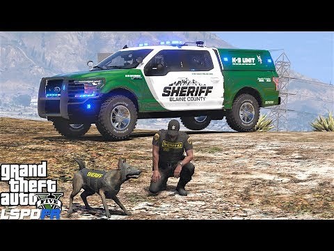 K9 Unit Sheriff Patrol With Off Road Ford F-150 in GTA 5 LSPDFR