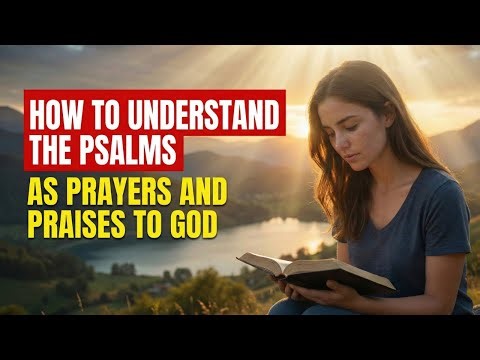 BIBLE STUDY | How to understand the Psalms as prayers and praises to God