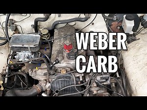 How to Install Weber 32/36 Carb in Mazda B2200 B2000 | Part 2 Flake Garage
