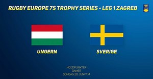 1.7K views · 82 reactions | Sveriges damer vinner mot Ungern med övertygande 33-7. Nästa match spelas mot Tjeckien kl. 14:14. Glöm inte heja på tjejerna  | Svenska Rugbyförbundet | Facebook