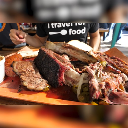 AMERICAN FOOD BBQ at Little Miss BBQ in Phoenix, AZ! 📌 Phoenix, Arizona, USA For me, one of the ultimate American food meals to eat is awesome BBQ - when the meat is smoked perfectly so it slides off the bone, and the flavor is packed full of insane smokiness. My brother in law Derek had already been to Little Miss BBQ, but it was my first time to eat here, and I was so excited. I arrived a little over an hour early to get in line, but luckily as soon as you pull up you get a number so that you