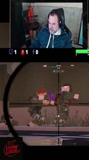 Blocky world, sniper skills. Taking aim and clearing the field! #Gamer #Sniper #Gameplay #FPS #GamingCommunity