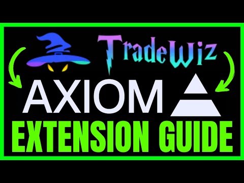 How To USE TradeWiz EXTENSION For Axiom (FULL GUIDE) 2026