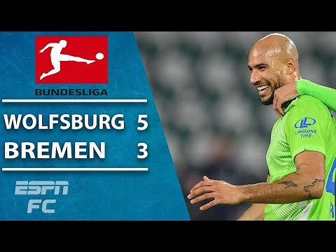 USMNT's John Brooks scores in both nets as Wolfsburg beat Bremen | ESPN FC Bundesliga Highlights