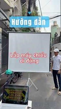 Quick Guide to Setting Up an Outdoor Projector, Screen, and Speakers