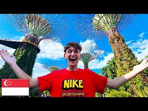 Our FIRST TIME IN SINGAPORE! | Asia's Richest Country SHOCKED US 🇸🇬