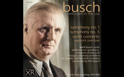 [神演]弗里茨·布什在美国 Fritz Busch conducts Beethoven in the USA