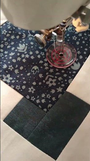 Long arm quilting with my Juki on a wooden frame #freemotionquilting