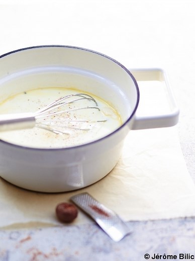 Béchamel : recette de base pour 6 personnes - Recettes - Elle à Table