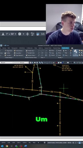 To check for interference, select a part of the pipe network. Then click 'interference check' and select another part. #interference #pipeNetwork #check