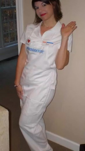 5 comments | Dressing up as Flo from @progressive about 8 years ago was SO much fun. (Can you believe I even wore it on a 20-mile costumed bike ride?   ) What was your favorite Halloween costume ever, whether as a kid or adult? I’d love to hear. Bonus points if you post a pic and tag me! Hope your day Halloween is fun of silly spookiness! | StyleGhost | Facebook