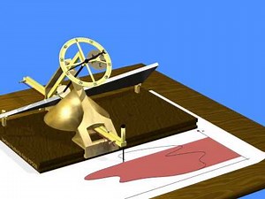 Planimeter of Johann Martin Hermann (1814)