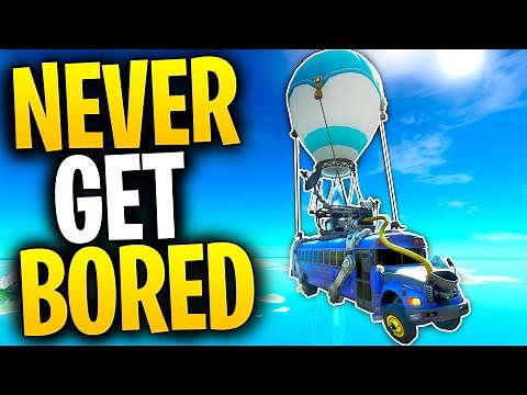 9 Things To Do If You're BORED While Playing FORTNITE! | How To Make Fortnite Not Boring Anymore!
