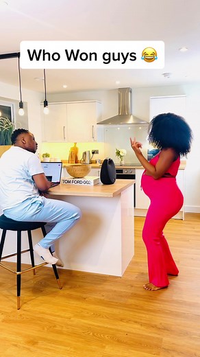 Who won 😂😂. #fyp #mrandmrsphoenix #pregnancy #viral
