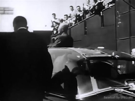 32K views · 869 reactions | Today In 1956: President Dwight D. Eisenhower makes a big entrance before the opening game of the World Series at Ebbets Field! New York #Yankees vs. Brooklyn #Dodgers! #MLB #RepBX #History #Postseason | Baseball by BSmile | Facebook