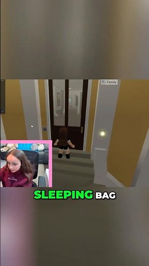 Sleeping Bag Trick: Own a House Instantly! #roblox #brookhaven #fypviral #drama
