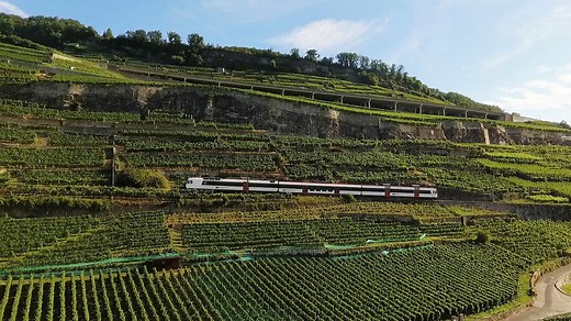 Traumhafte Bahnstrecken der Schweiz: Vom Dreiseenland durch das Lavaux bis nach Genf (Folge 4)