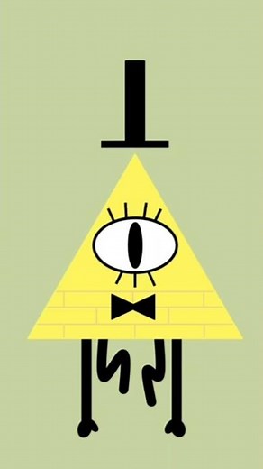 Drawing Bill Cipher from Gravity Falls in PowerPoint