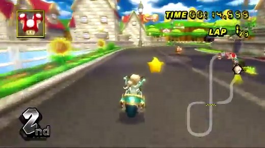 Mario Kart Wii (Wii) walkthrough - Mario Circuit