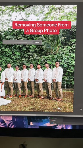 Using AI to Remove People from Group Photos