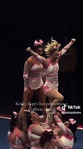 People are talking about: As the daughter of Cheer Extreme owners Courtney Smith Pope and Benjamin Pope Kenley Pope’s life has revolved around cheer. Whether this is her last year as an Allstar remains to be played out. We recognize her commitment to the sport and also her fortitude through the sometimes chaos that comes with it. She’s handled it with grace. Living in a￼ fishbowl, some would say even with a target on her back, has been all she knows. Competing on Lady Lux this year, she won the 